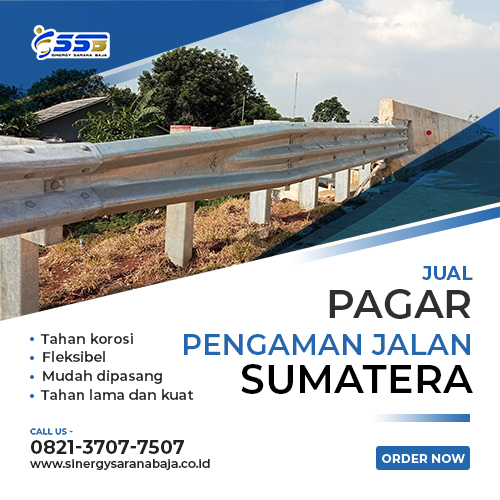 jual pagar pengamanan jalan sumatera