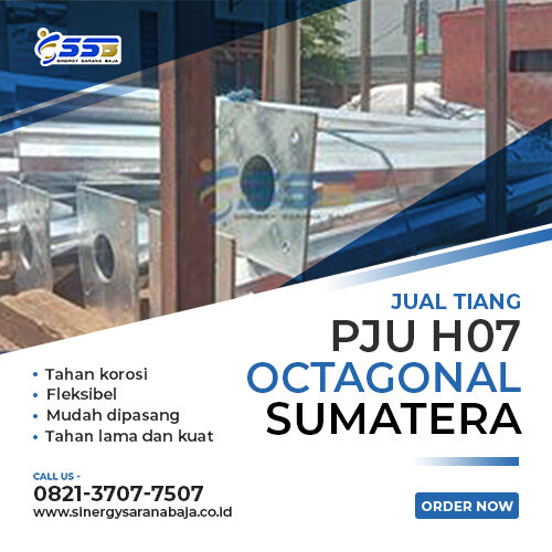 Jual Tiang PJU H07 Octagonal Sumatera