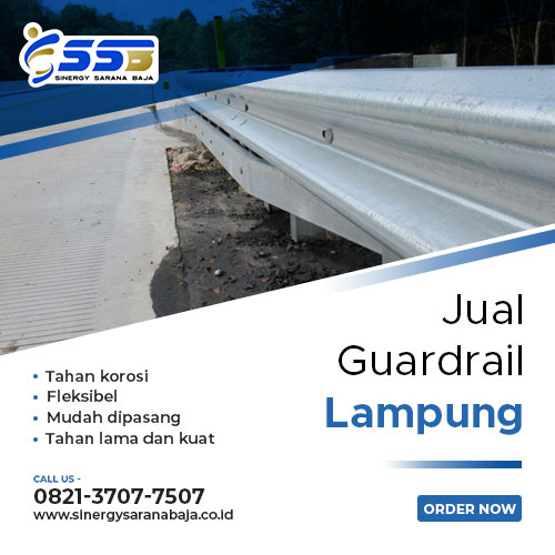 Jual guardrail lampung