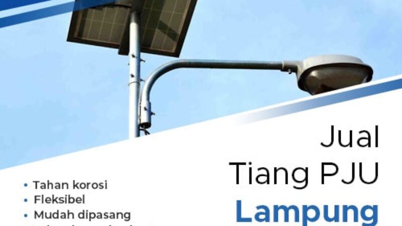 Jual tiang pju lampung Jual tiang pju lampung